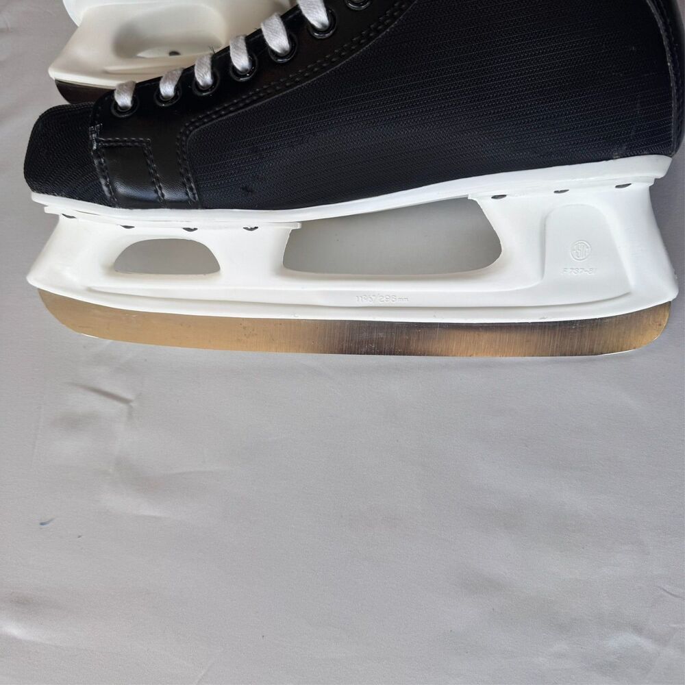Hockey Ice Skates CCM Rapide 101 Black US Men's Size 11 Lace Up SL-1000 - Picture 9 of 10
